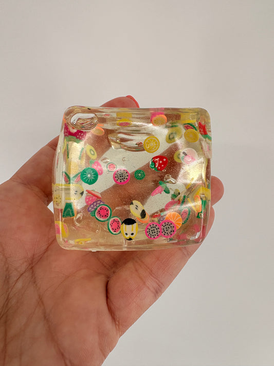 Squishy Fruit Cube