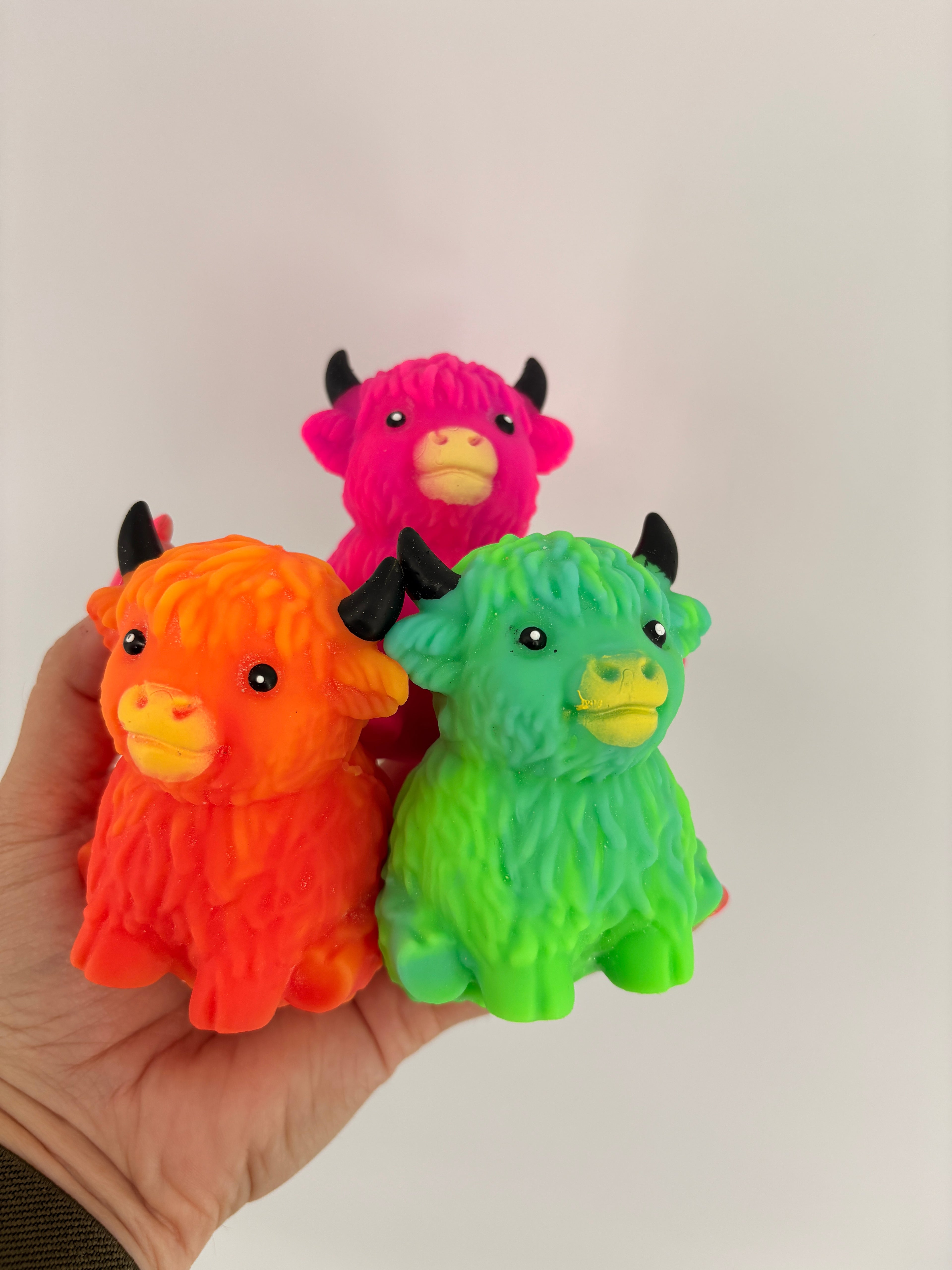 Highland Cow Squishy Toy