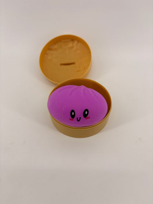 Solid Color Dumpling Squishy Toys