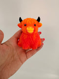 Highland Cow Squishy Toy