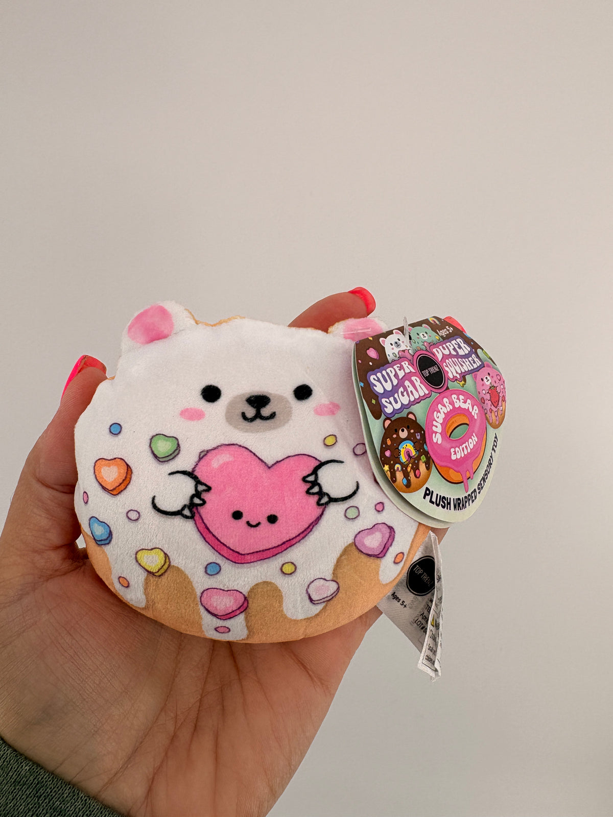 Super Duper Sugar Squisher - Plush Sugar Bear Donuts