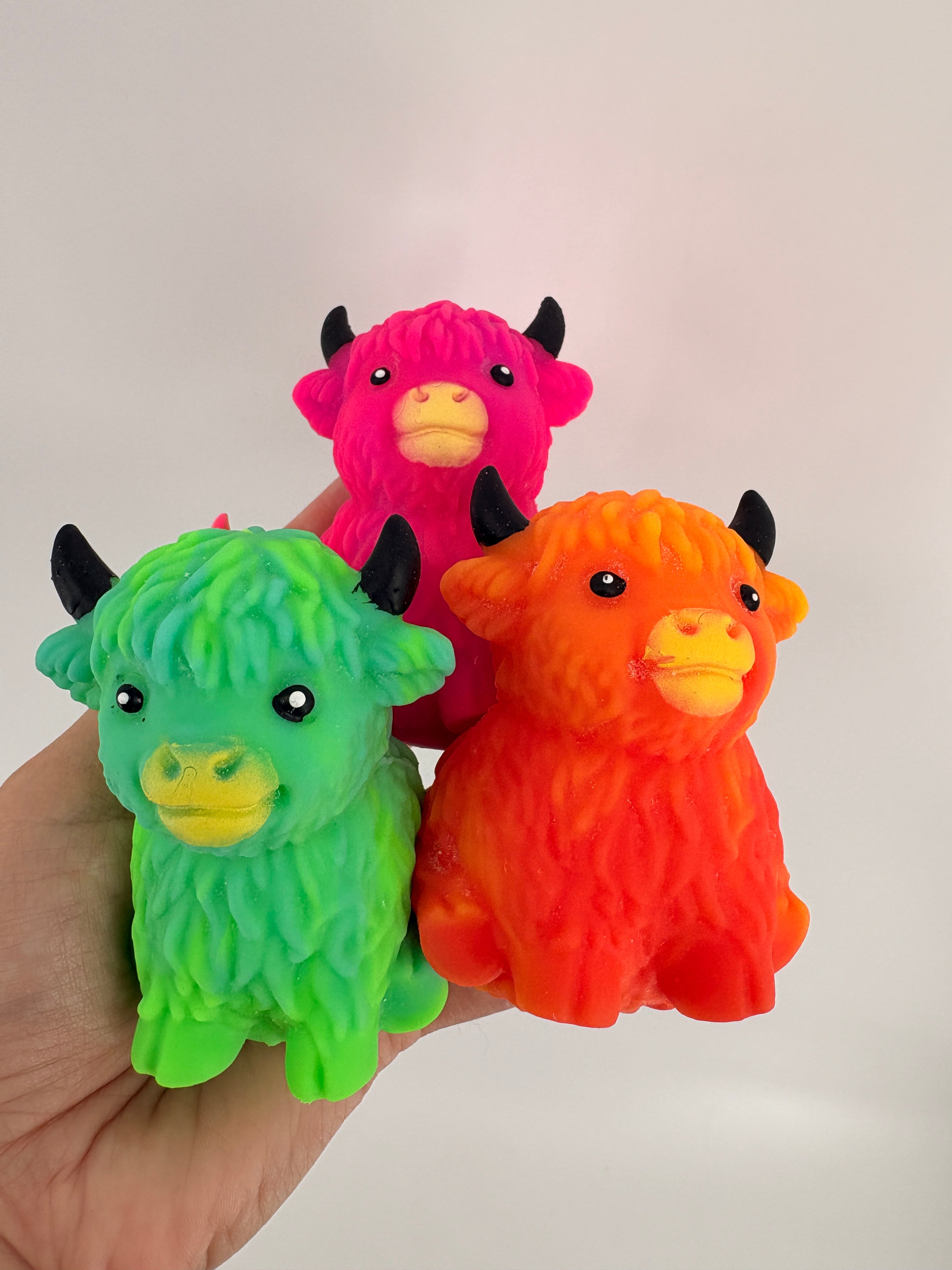 Highland Cow Squishy Toy