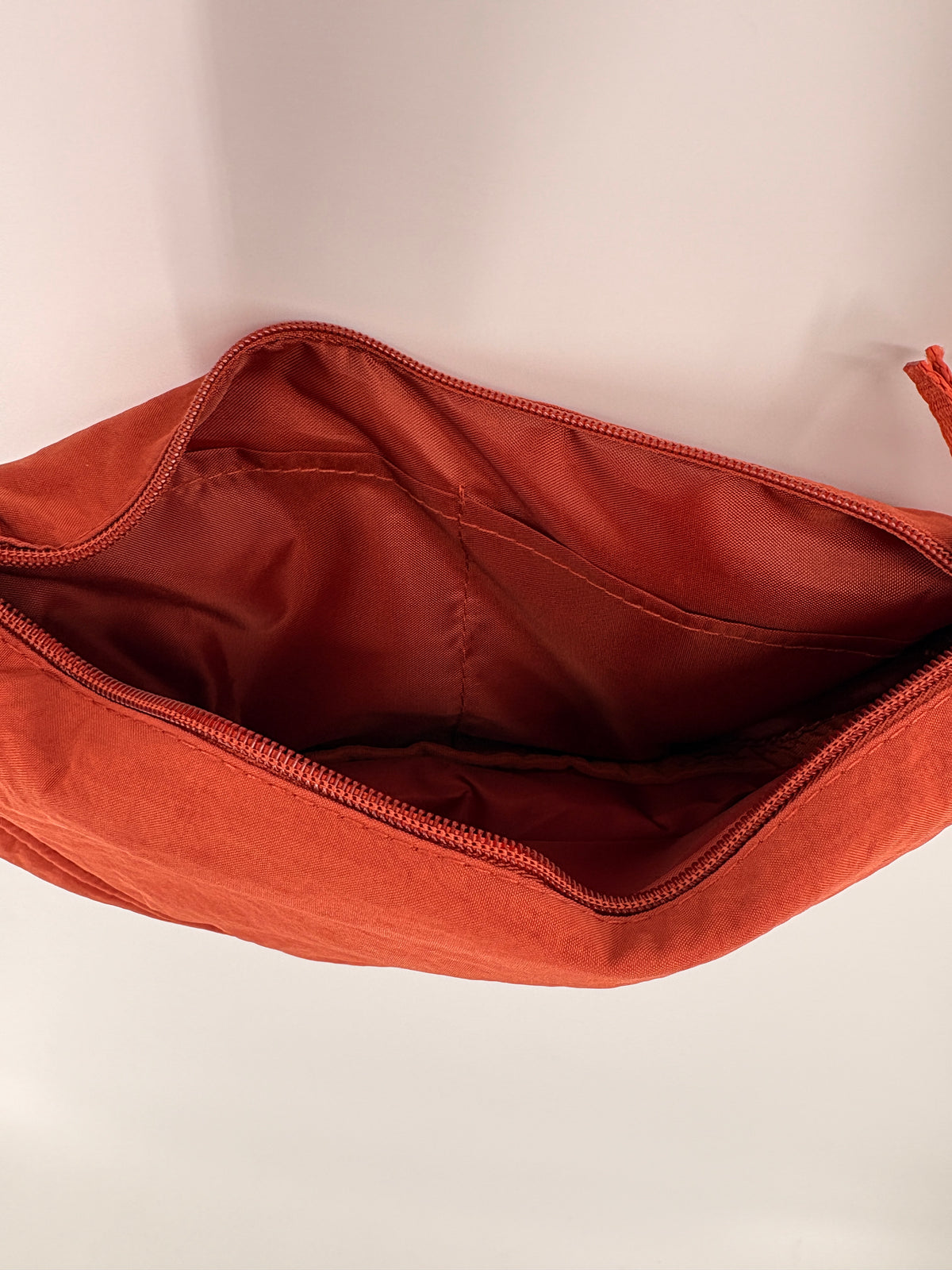 Nylon Half Moon Crossbody Bag