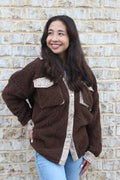 Sherpa/Tweed Shacket