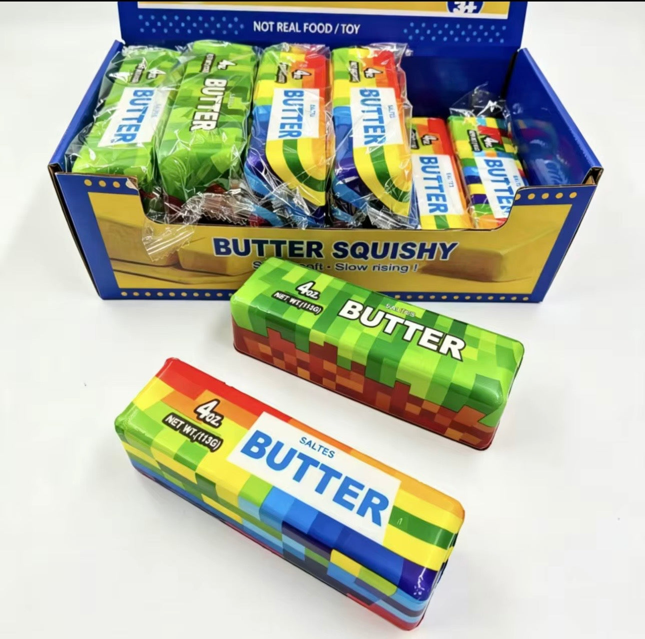 Stick of Butter Squishy Toy