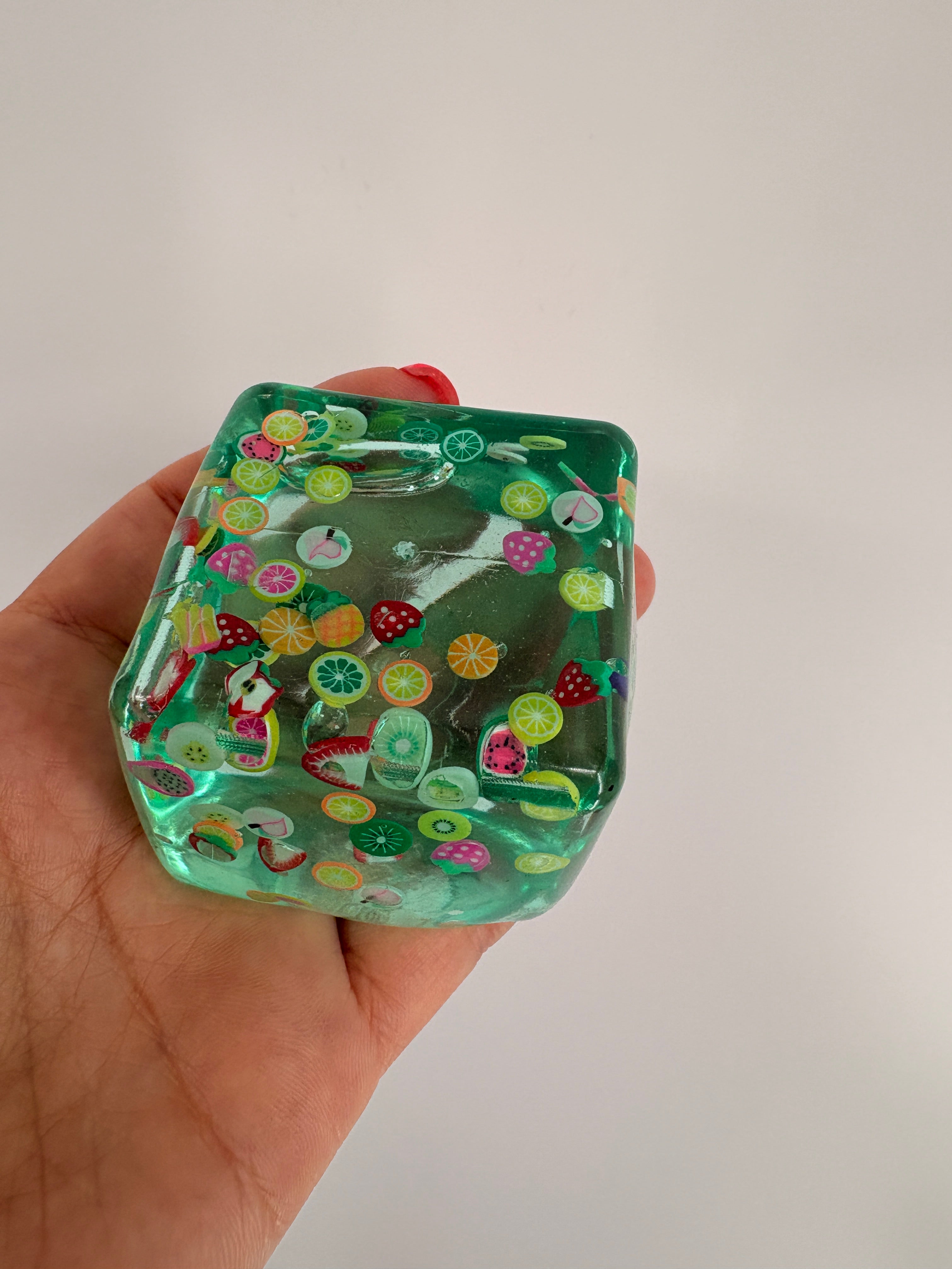 Squishy Fruit Cube