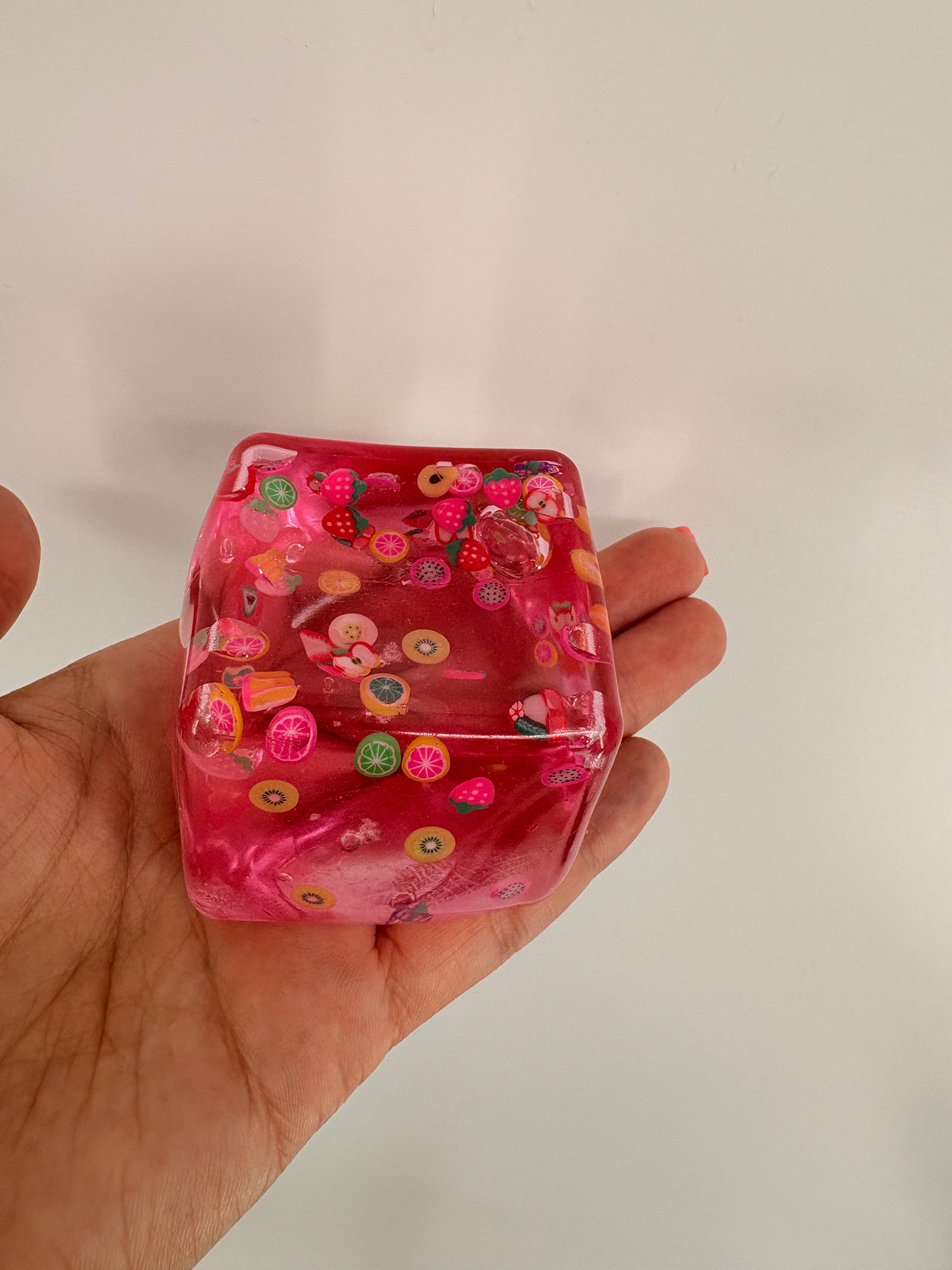 Squishy Fruit Cube