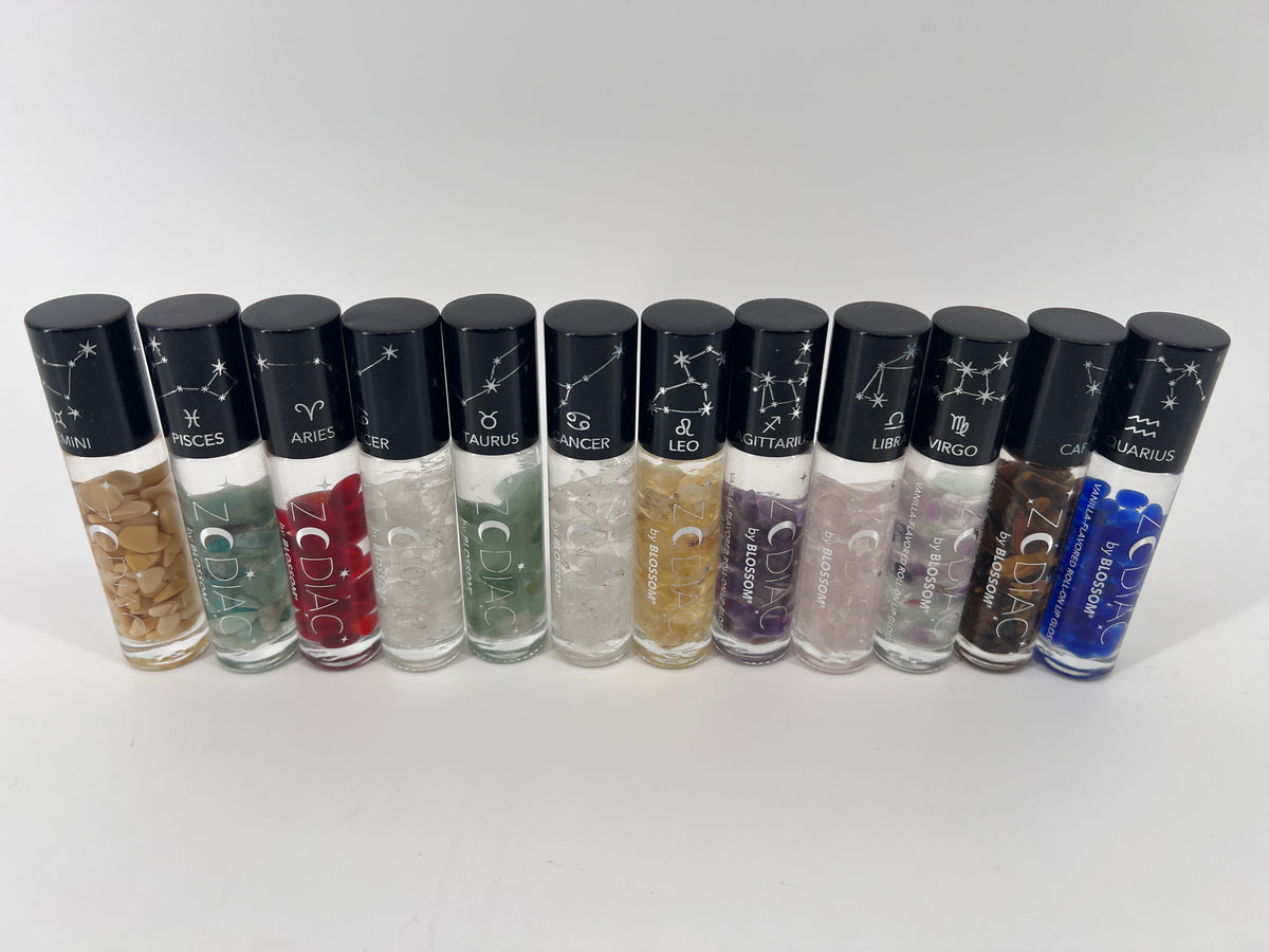 Blossom Beauty Zodiac Vanilla Flavored Roll-On Lip Gloss