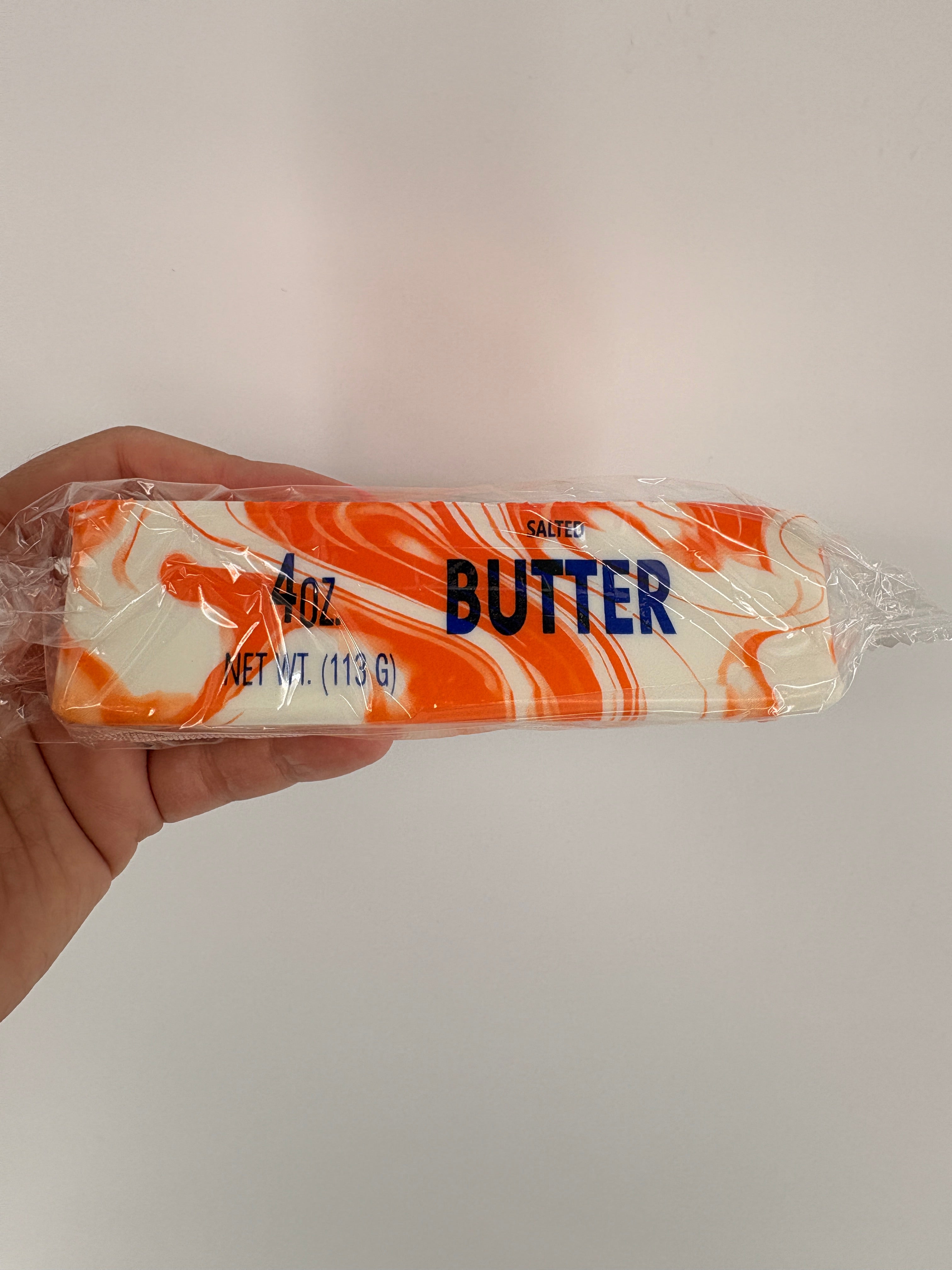 Swirled Stick of Butter Squishy Toy