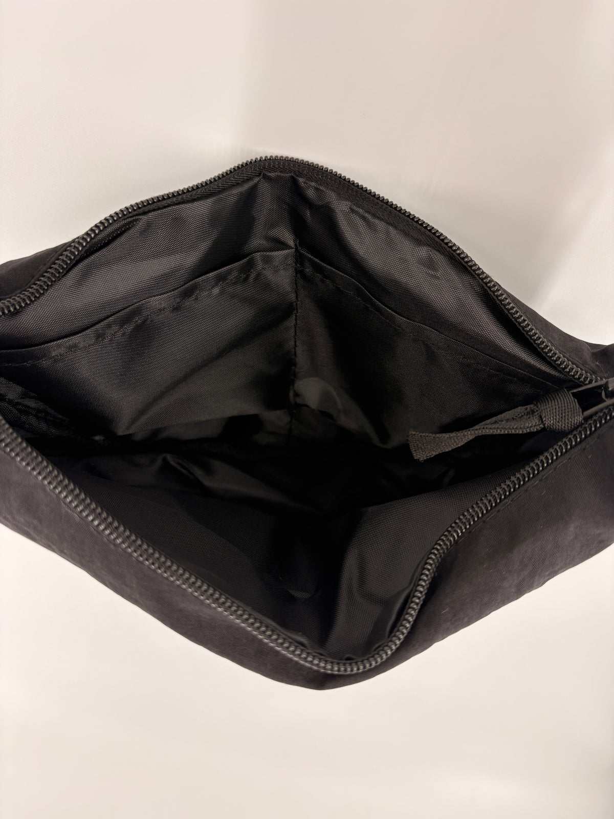 Nylon Half Moon Crossbody Bag