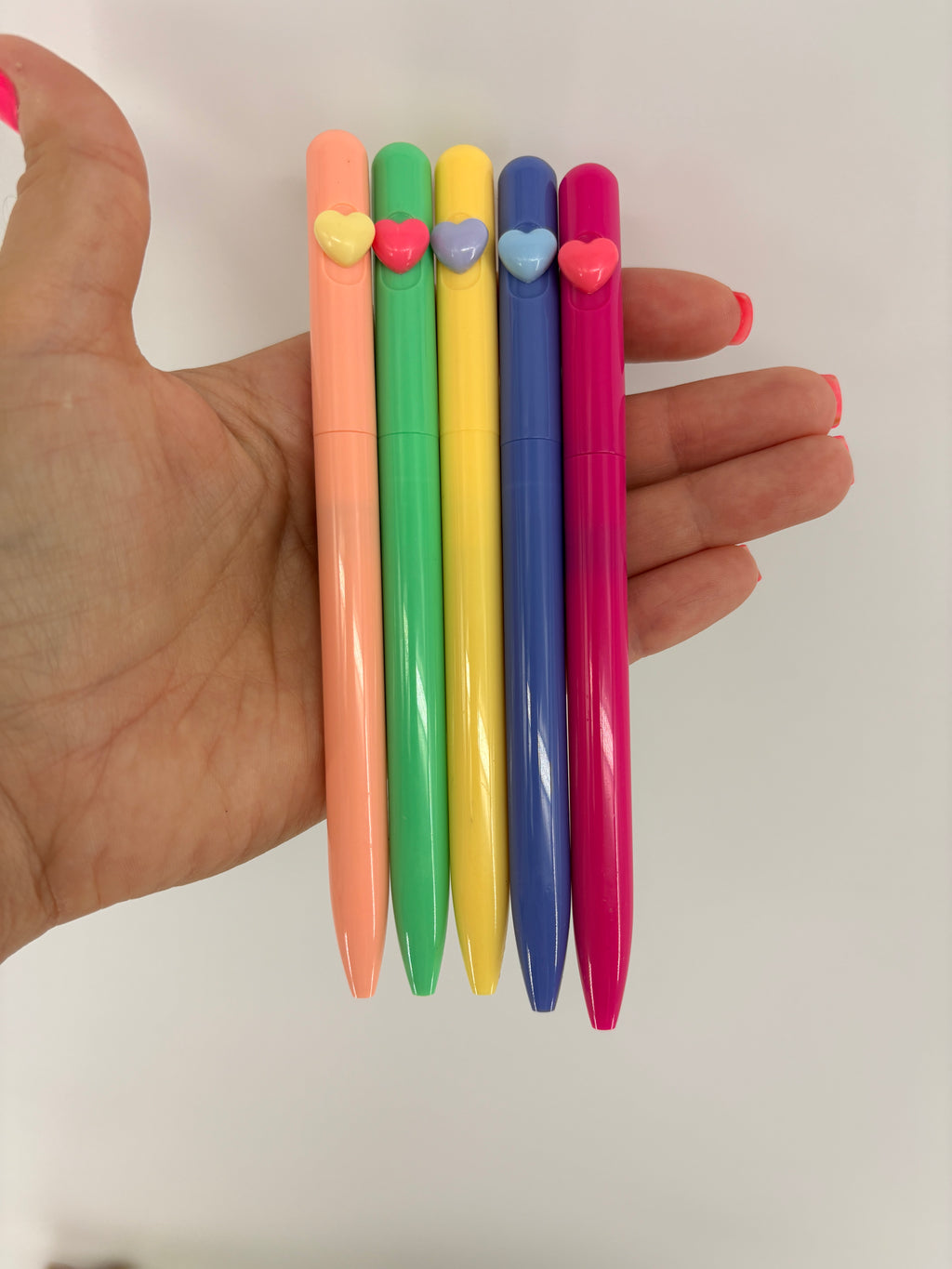 Colorful Heart Pen