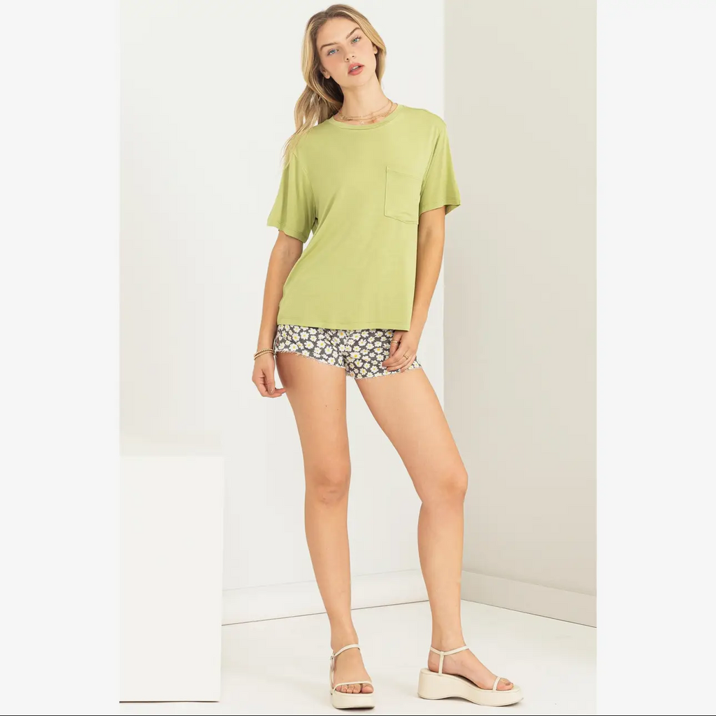 The Foundation Oversized Pocket Tee