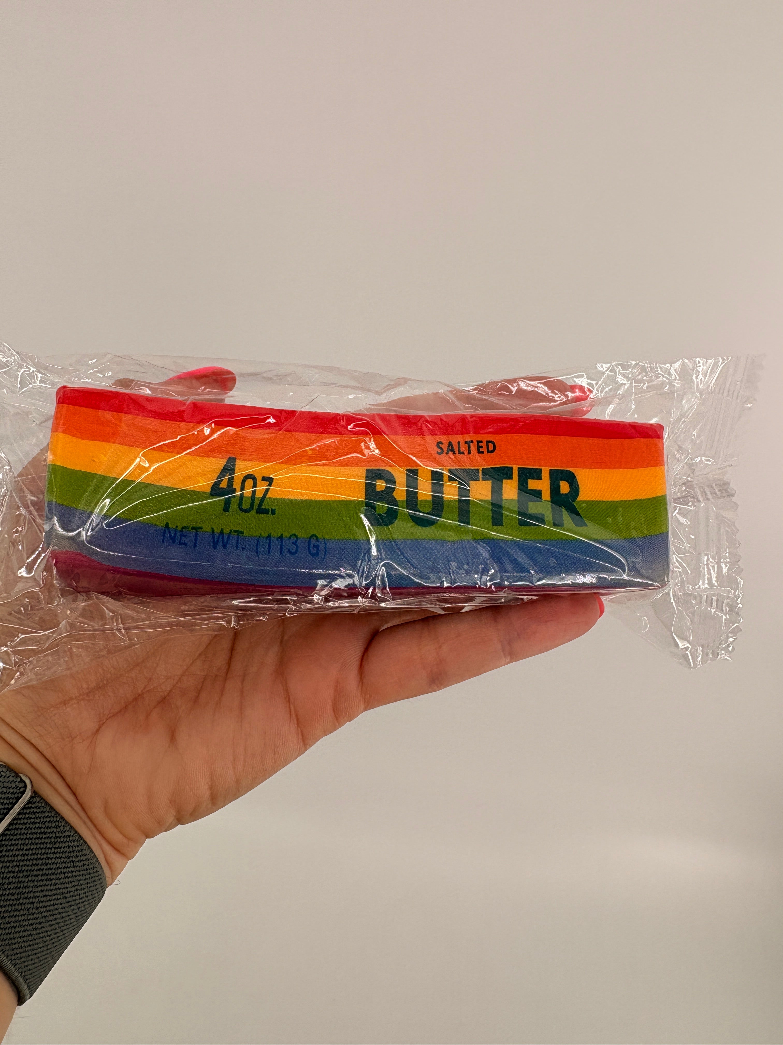 Stick of Butter Squishy Toy
