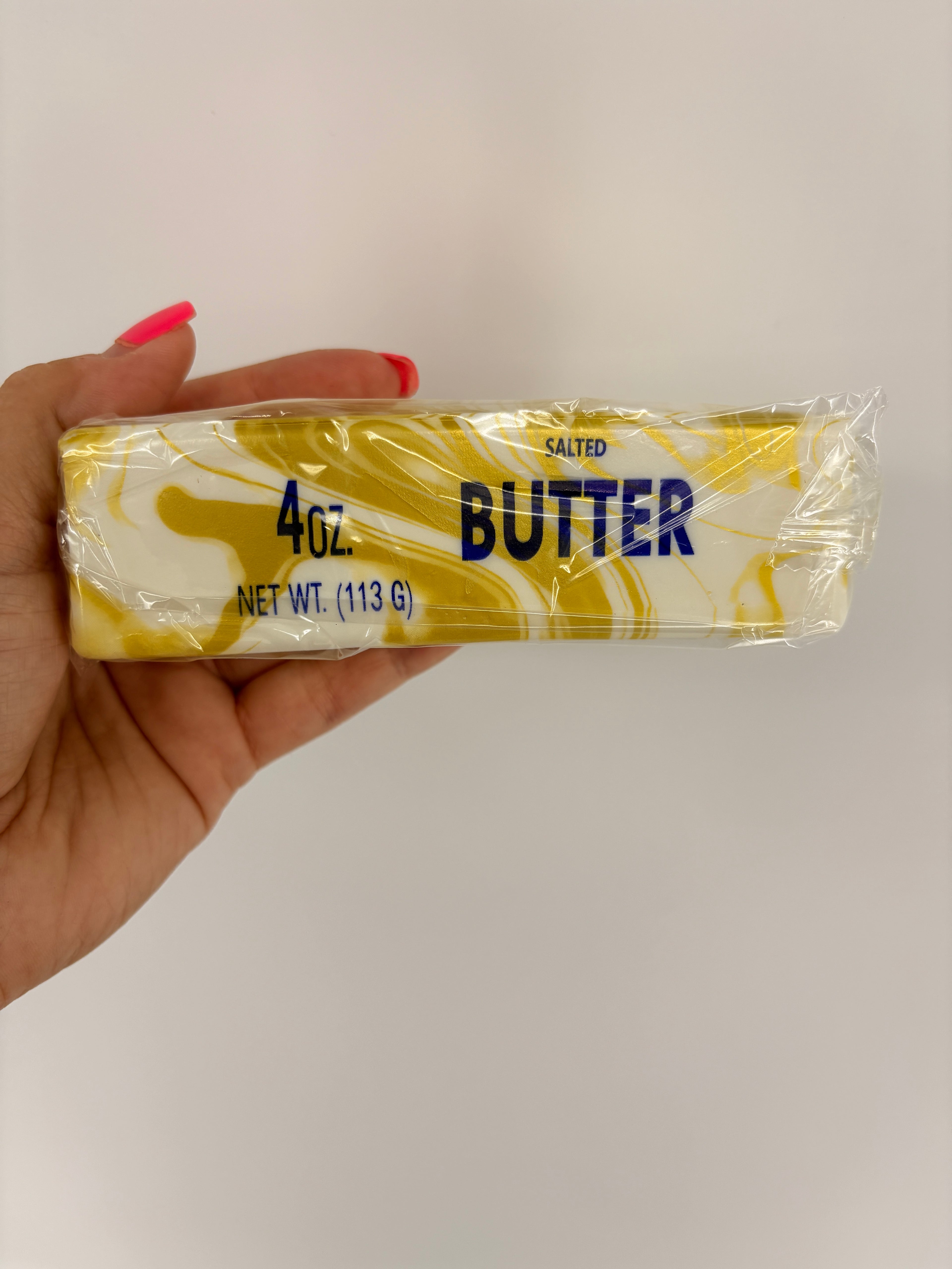 Swirled Stick of Butter Squishy Toy