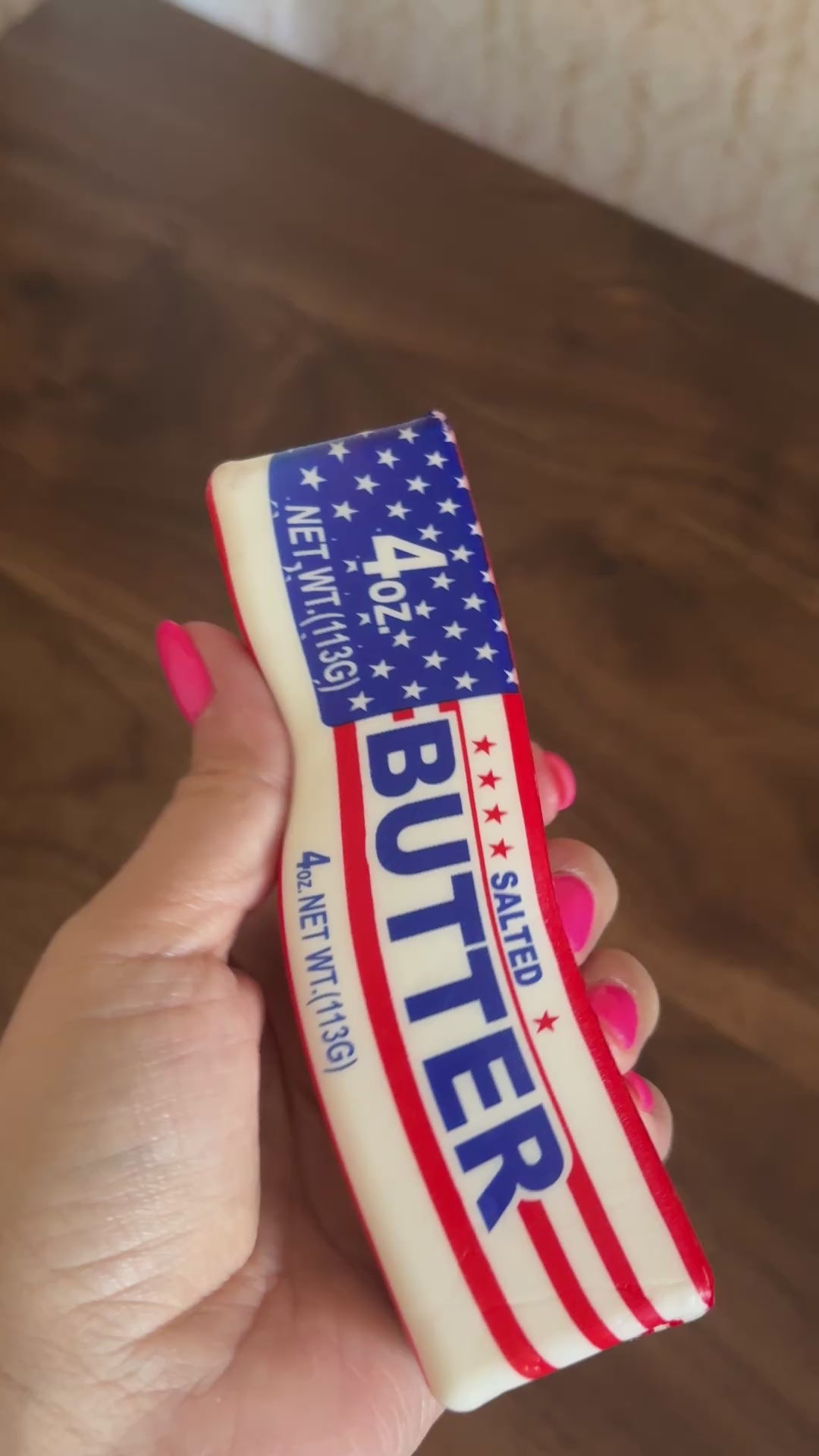 Stick of Butter Squishy Toy